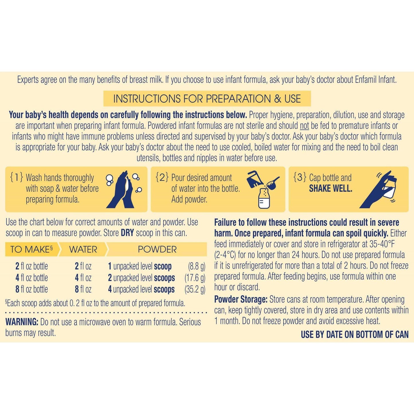 Enfamil® Premium® Powder Infant Formula, Can