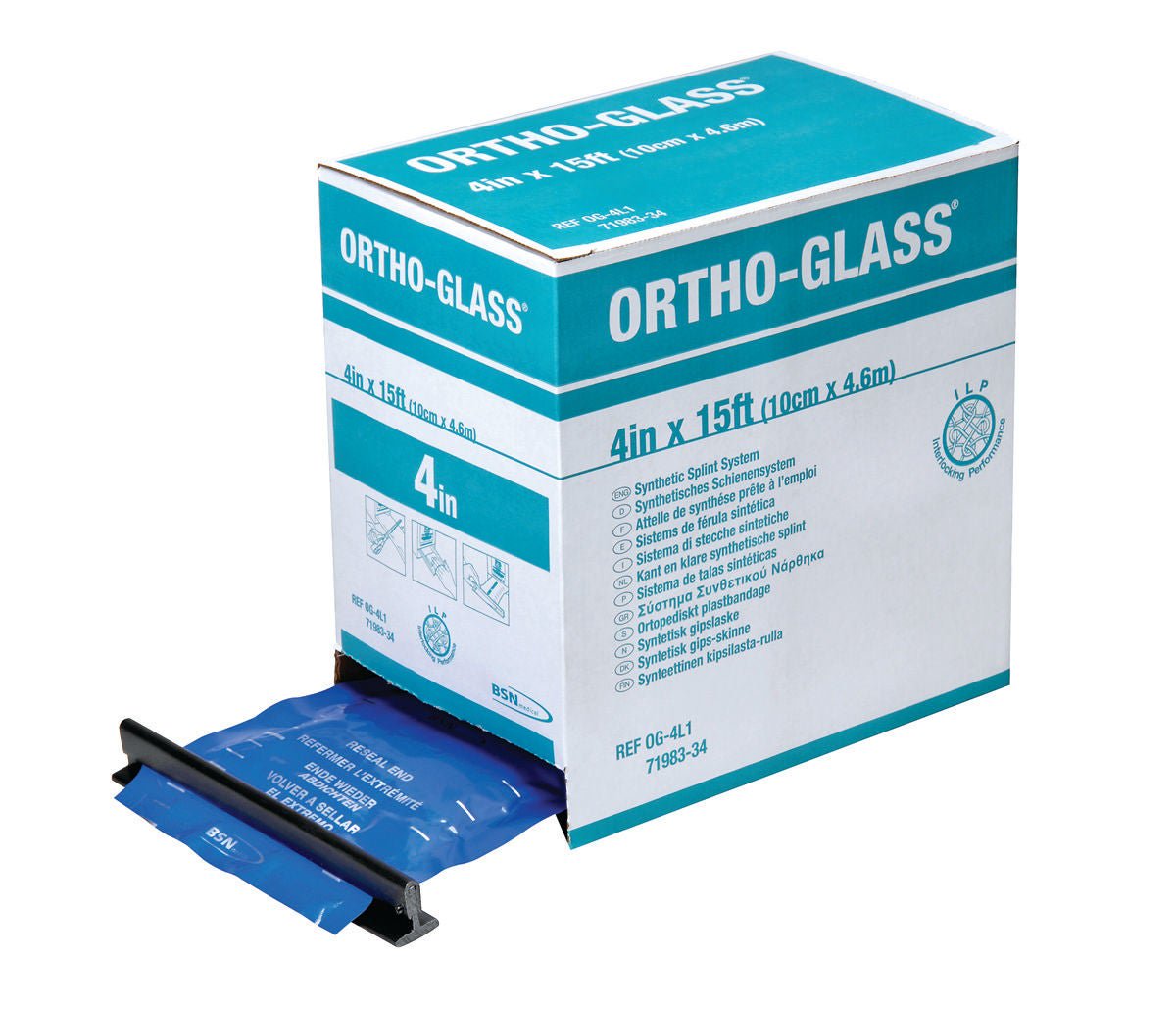 Ortho-Glass® Precut Splint, White, 5 x