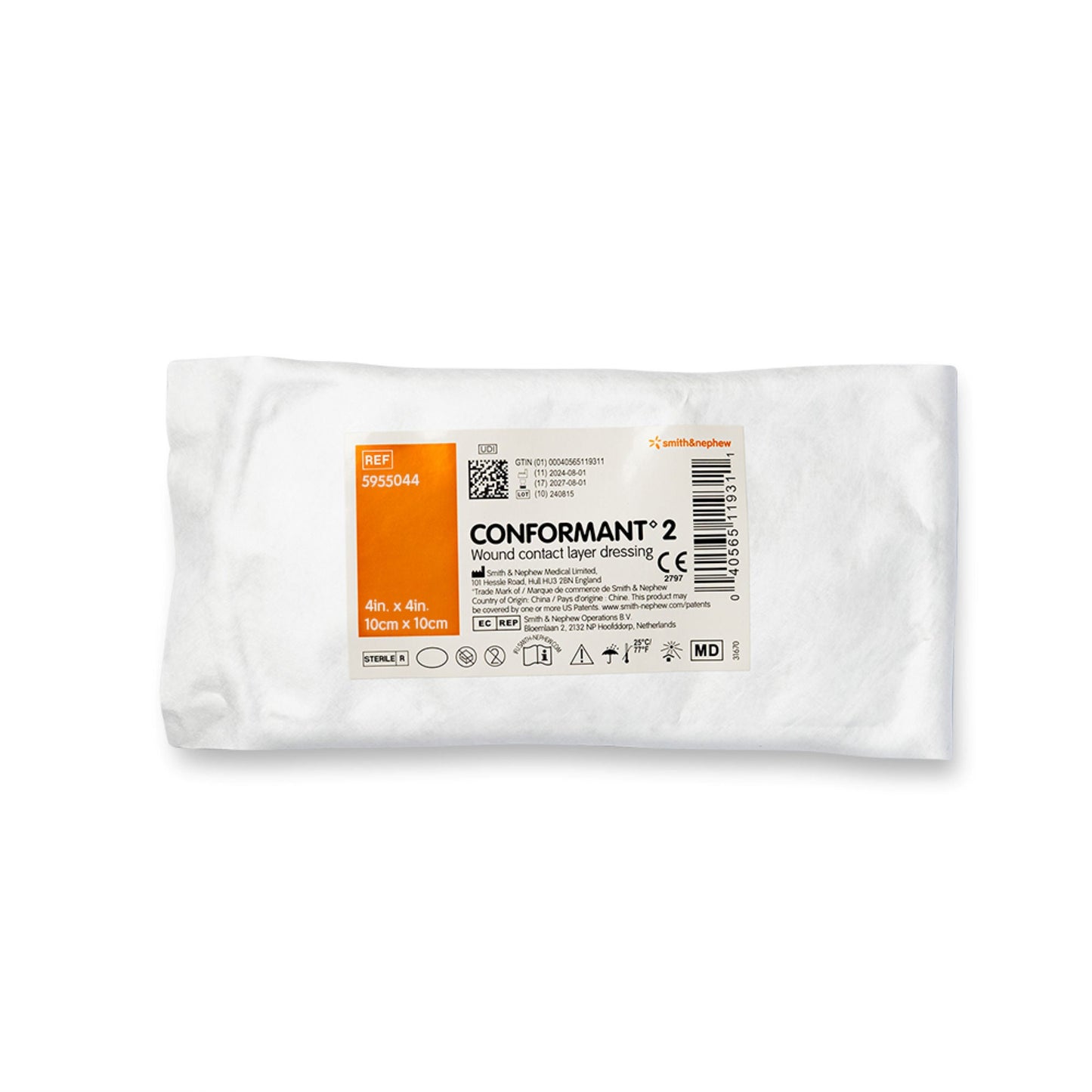 Conformant 2 Wound Contact Layer Dressing