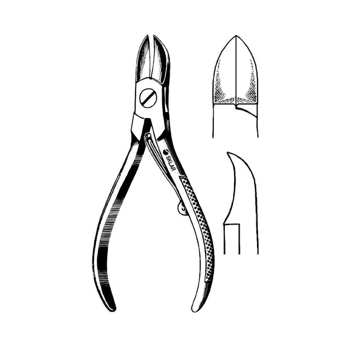 Econo Nail Nipper Straight Concave Jaw Pakistan Stainless Steel