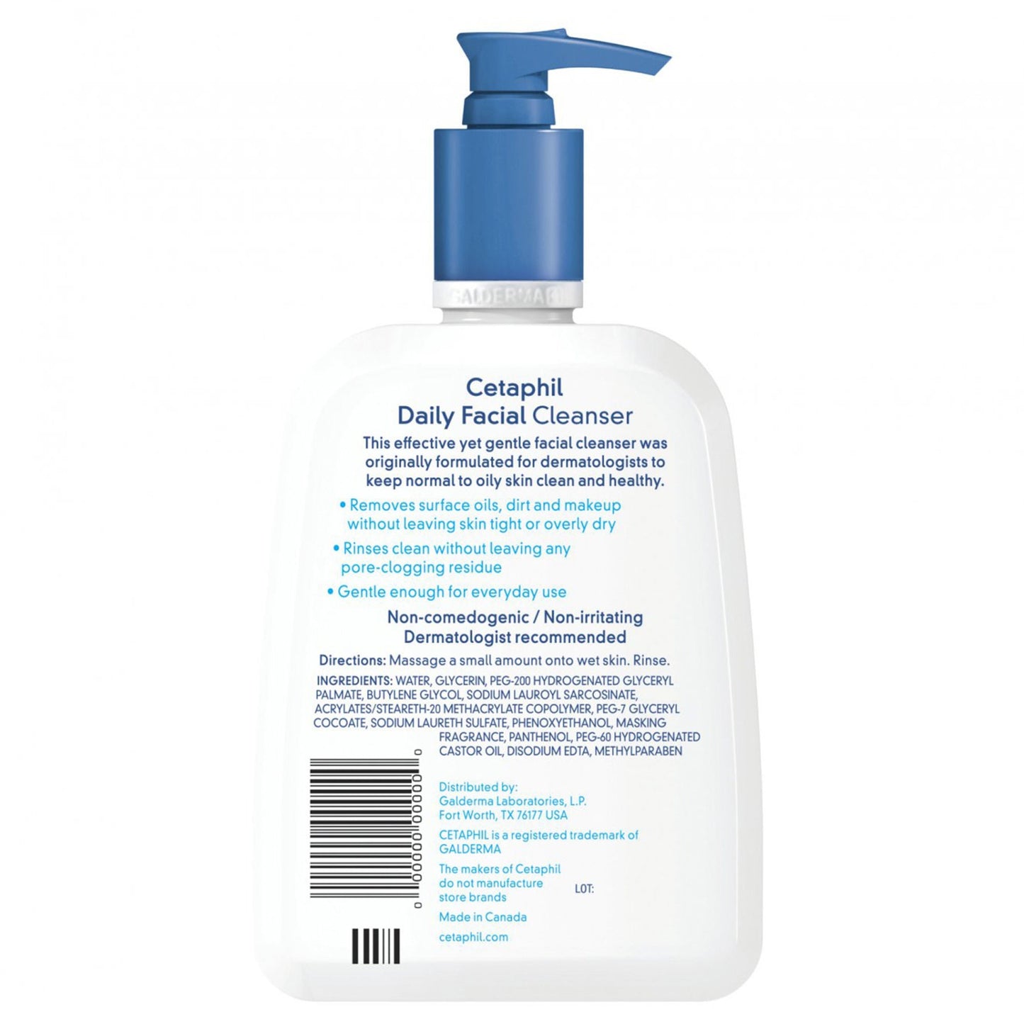 Cetaphil® Unscented Daily Facial Cleanser