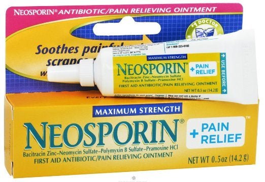 Neosporin® + Pain Relief First Aid Antibiotic with Pain Relief, Tube