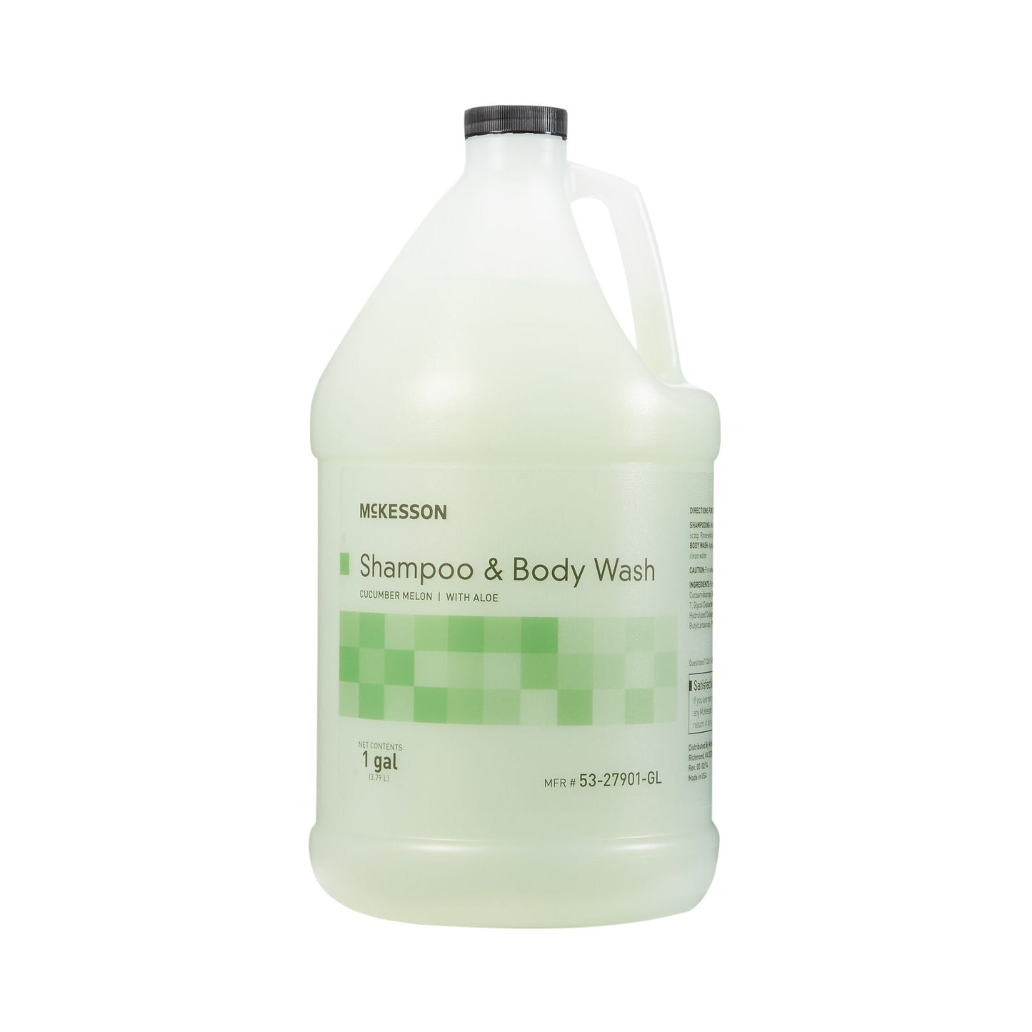 McKesson 2-in-1 Shampoo and Body Wash, Cucumber Melon Scent, Jug