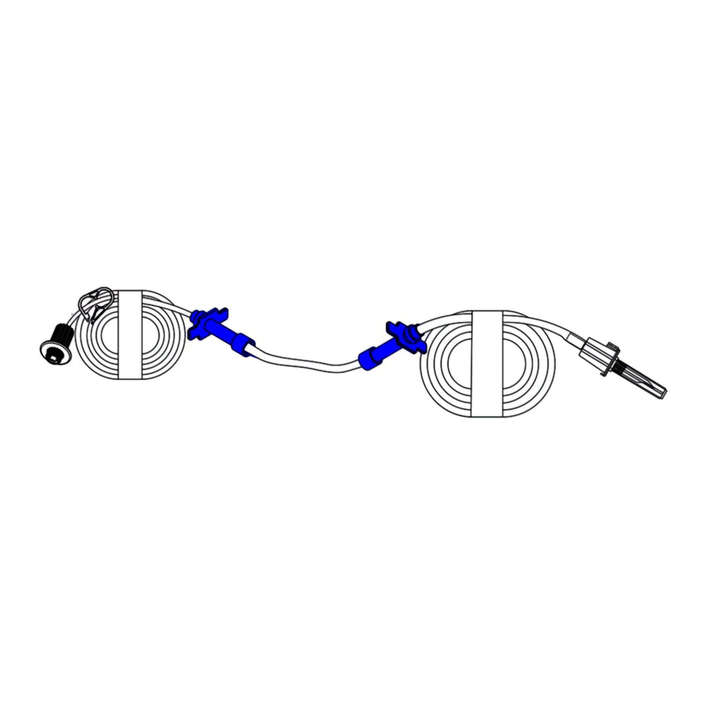Baxter Repeater Pharmacy Pump Tube Set Vented Macro Bore