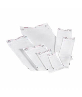 Sure-Check Sterilization Pouch Ethylene Oxide (EO) Gas / Steam White / Blue / Purple Self Seal Paper