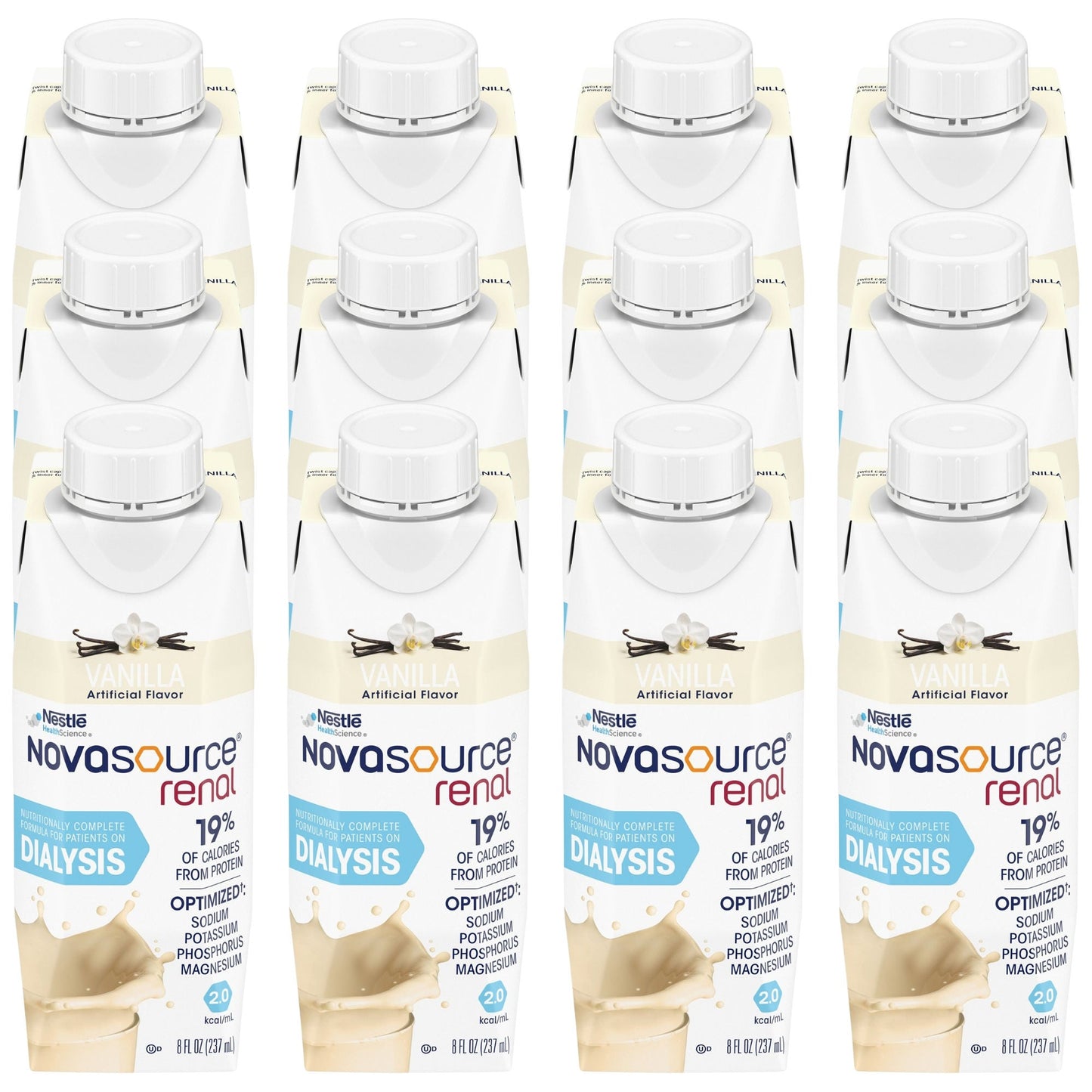 Novasource® Renal Vanilla Formula for Patients on Dialysis, Carton