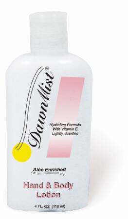 DawnMist® Hand and Body Moisturizer with Aloe and Vitamin E, Bottle