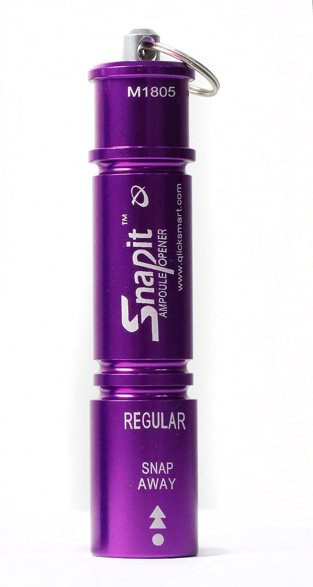 Snapit Ampule Opener 1 to , 5 to 10 mL, 10 to 15 mL, Purple, Regular