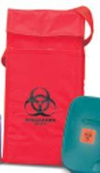 Hopkins Medical Insulated Specimen Transport Bag, 5-3/4 x 6-3/