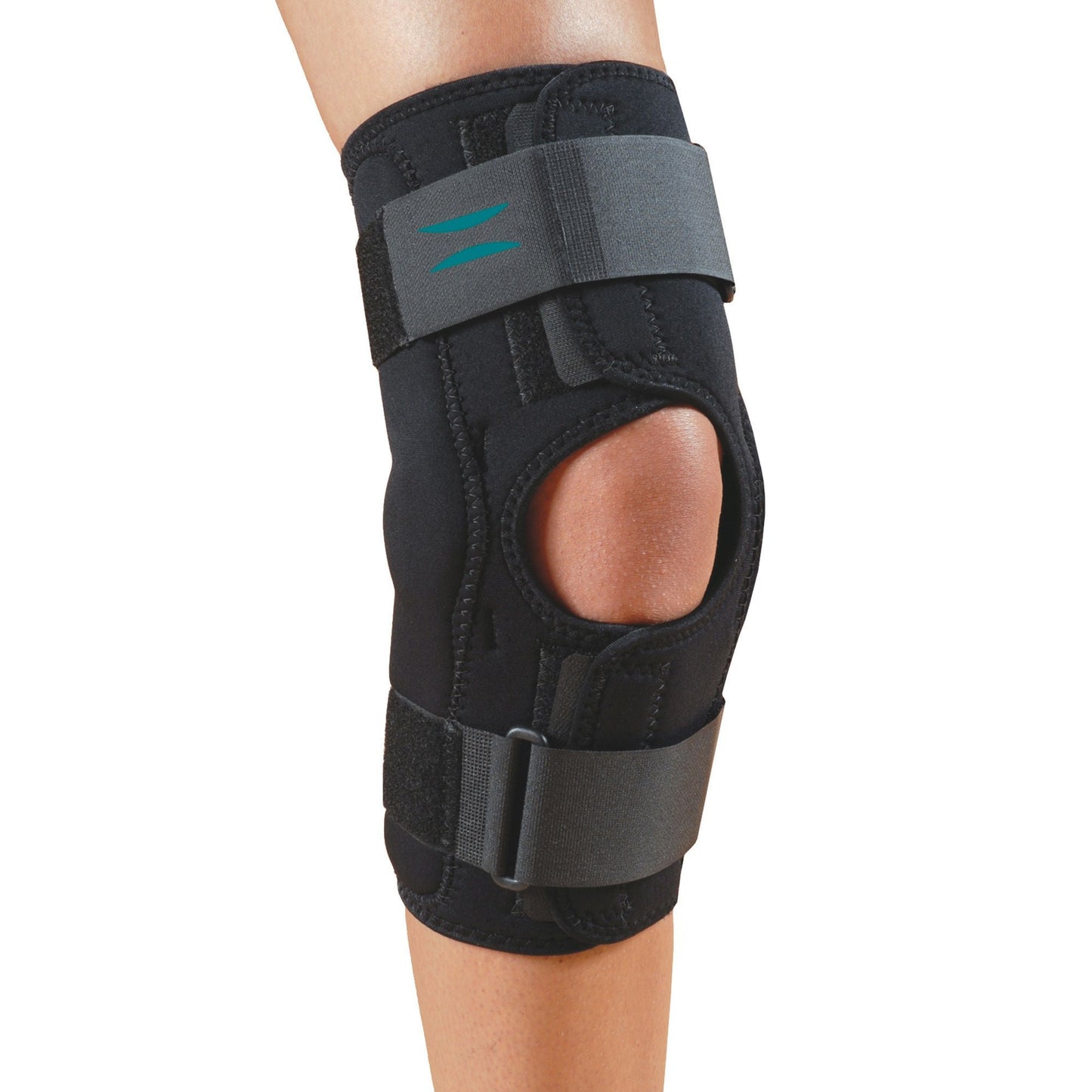 Knapp Knee Brace D-Ring / Hook and Loop Strap Closure 14 to 16 Inch Knee Circumference 12 Inch Length Left or Right Knee