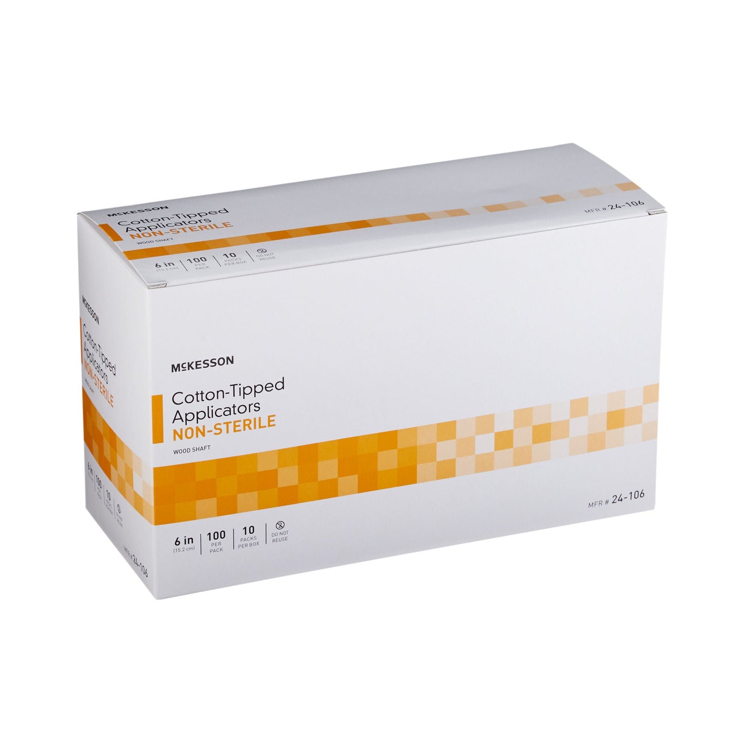 McKesson Swabsticks, Cotton-Tip, Wood Shaft