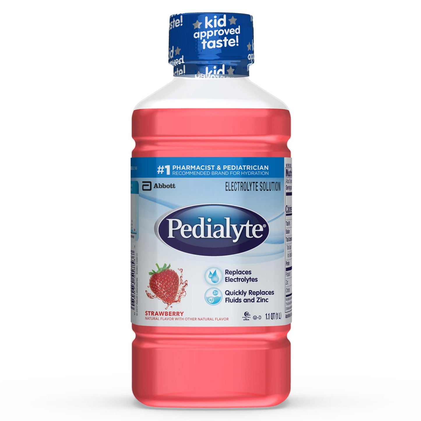 Pedialyte® Strawberry Electrolyte Solution