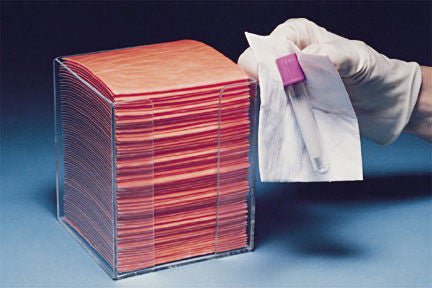 BloodBloc Biohazard Wipe Standard Absorbency 250 Count Poly Pack NonSterile Disposable