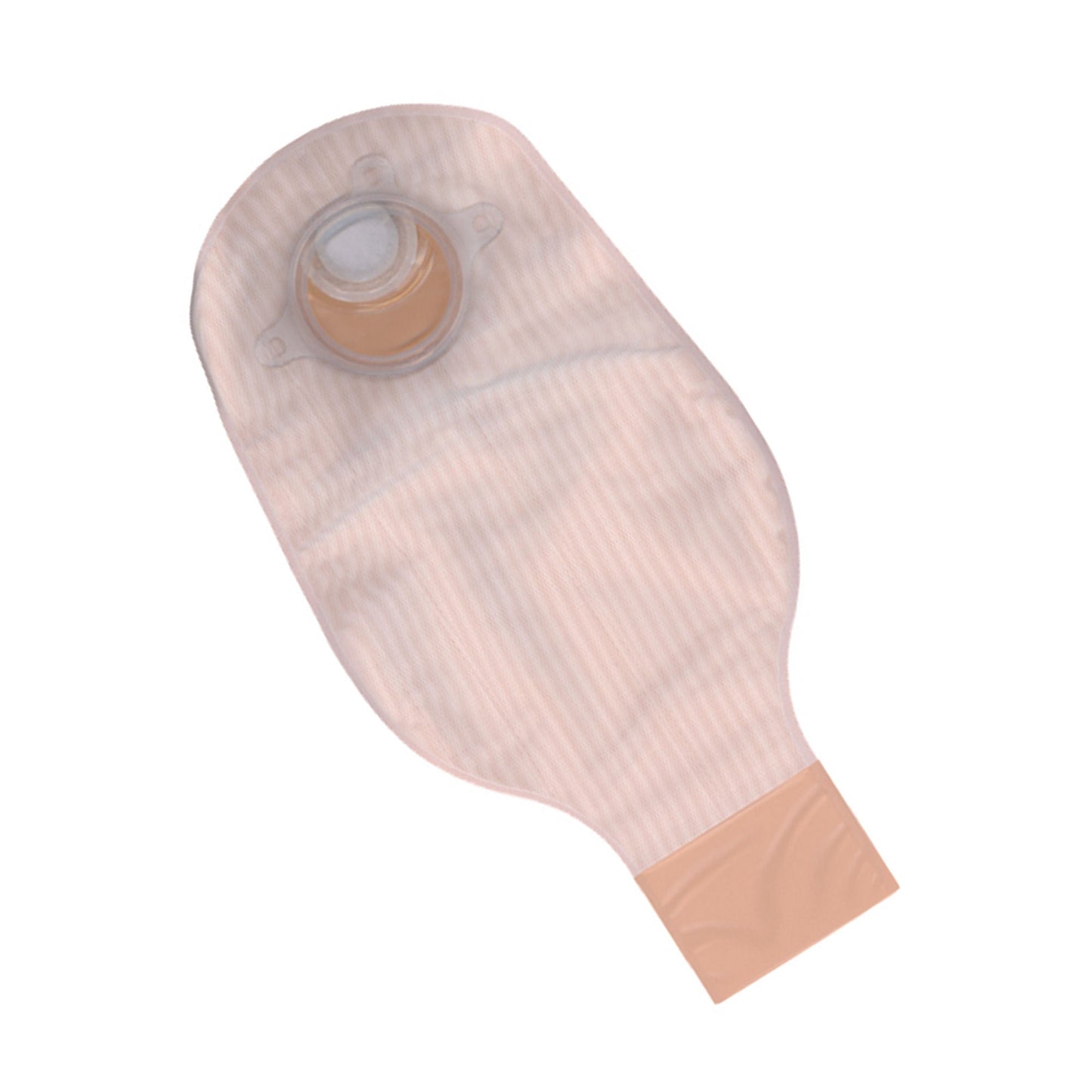 Sur-Fit Natura® Two-Piece Opaque Filtered Colostomy Pouch, flange