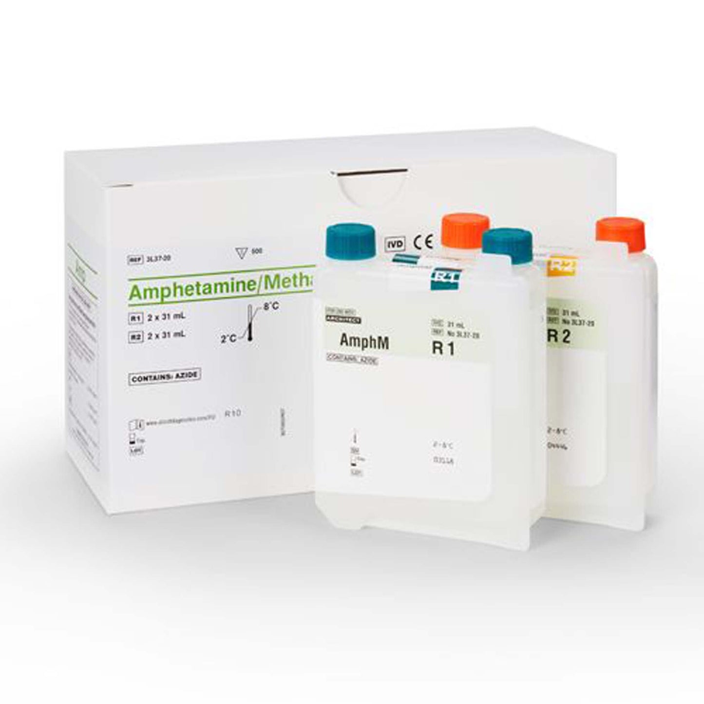 Multigent Toxicology Reagent AMP, mAMP / MET For Architect c16000 Analyzer 500 Tests