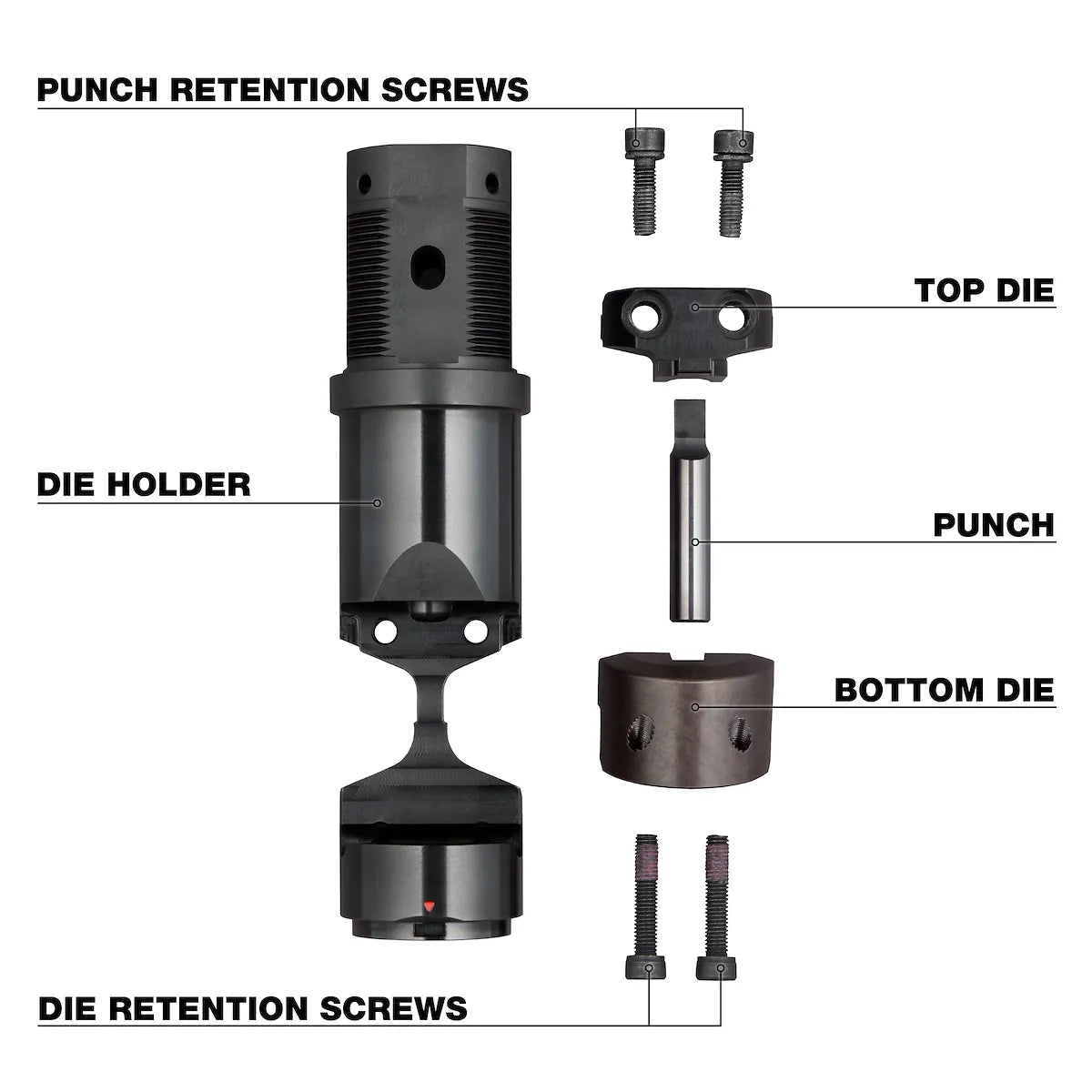 Milwaukee M18 FUEL 10 Ga Die Holder Kit 48-44-0276