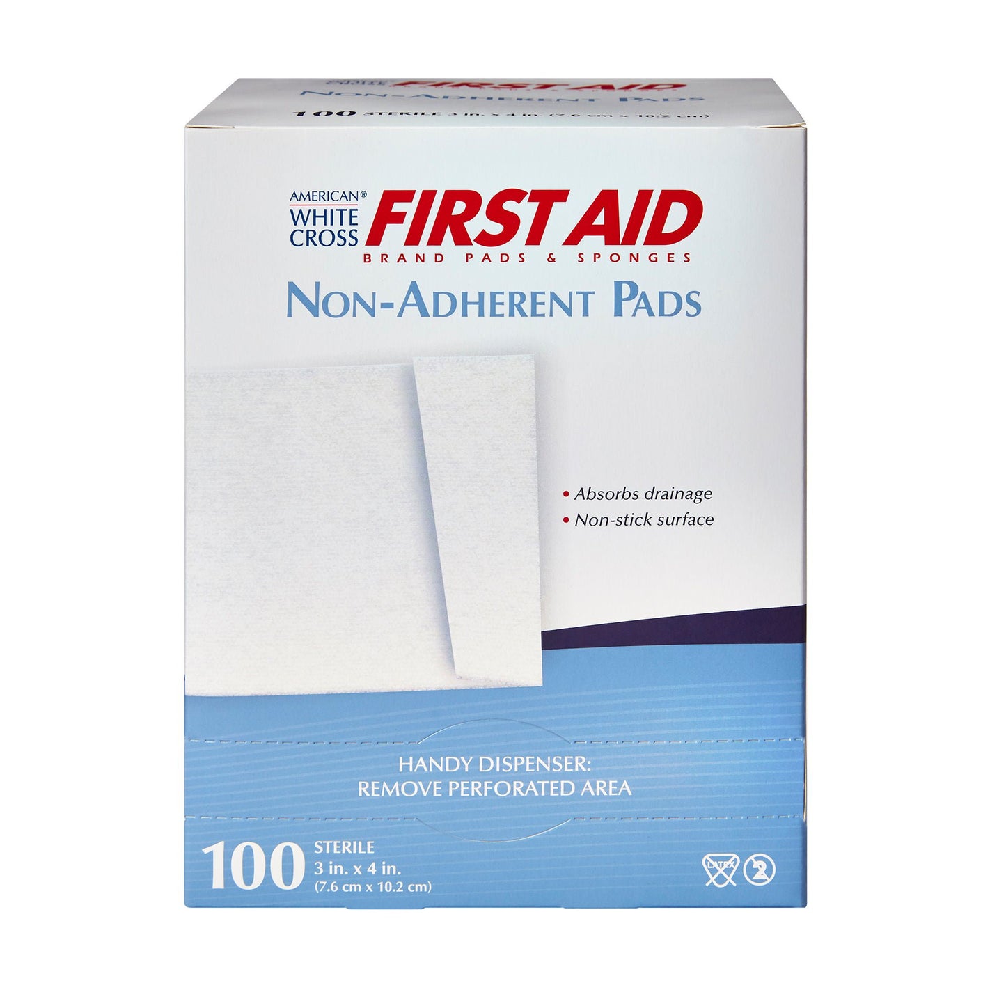 American® White Cross Nonadherent Dressing