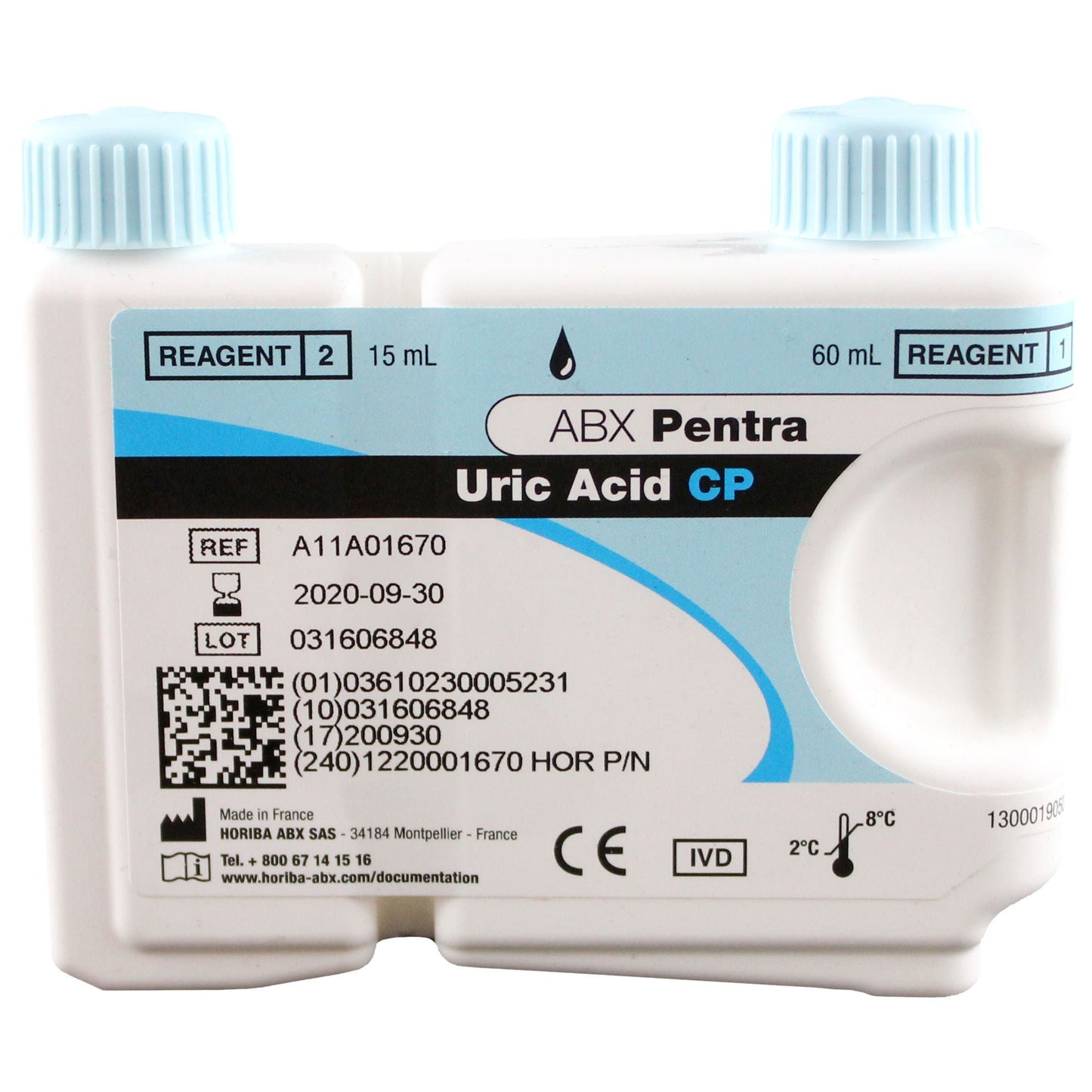 ABX Pentra General Chemistry Reagent Uric Acid For ABX Pentra 400 Clinical Chemistry Analyzer 220 Tests