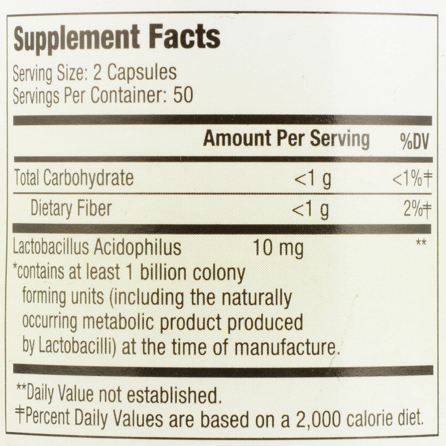 Health*Star® Probiotic Dietary Supplement