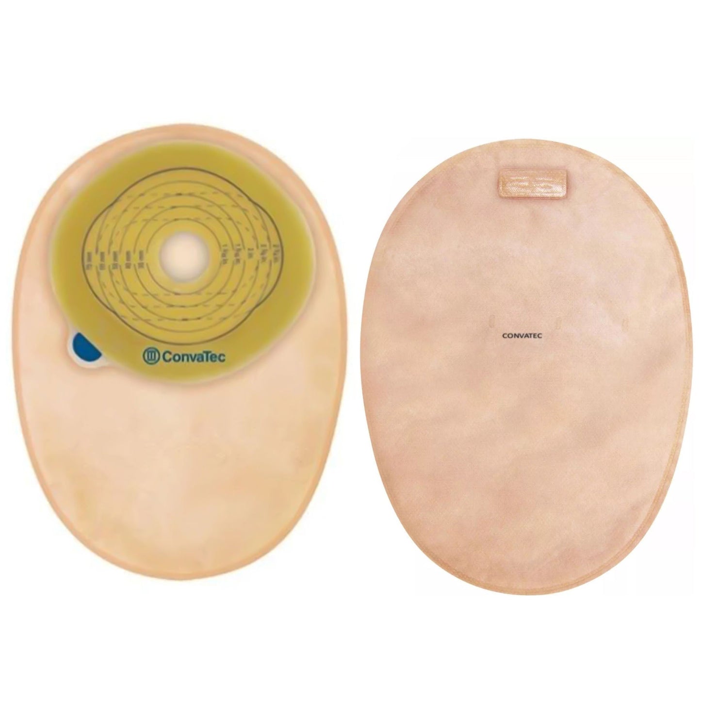 Esteem™+ One-Piece Closed End Opaque Filtered Ostomy Pouch, Stoma