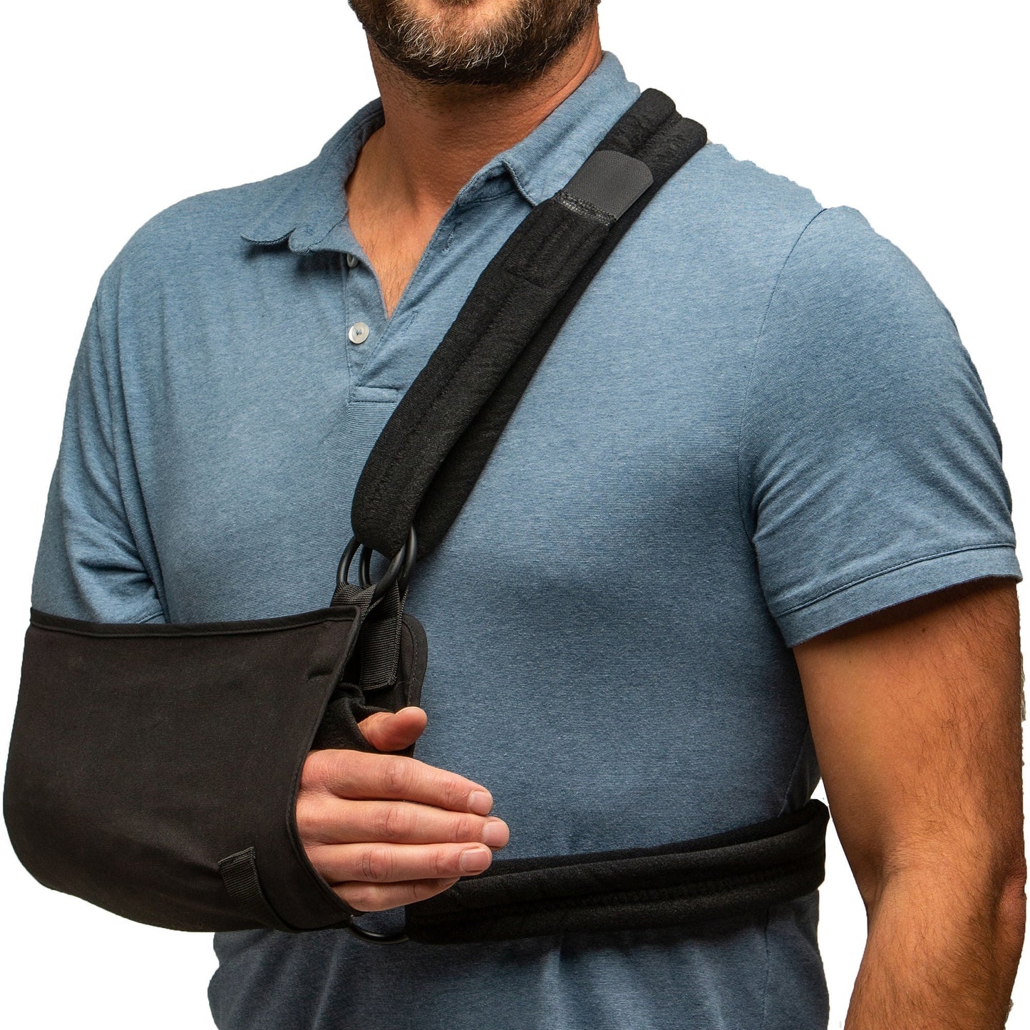 GUS Shoulder Immobilizer Cotton / Polyester Waist Strap / Shoulder Strap Padded Left or Right Arm