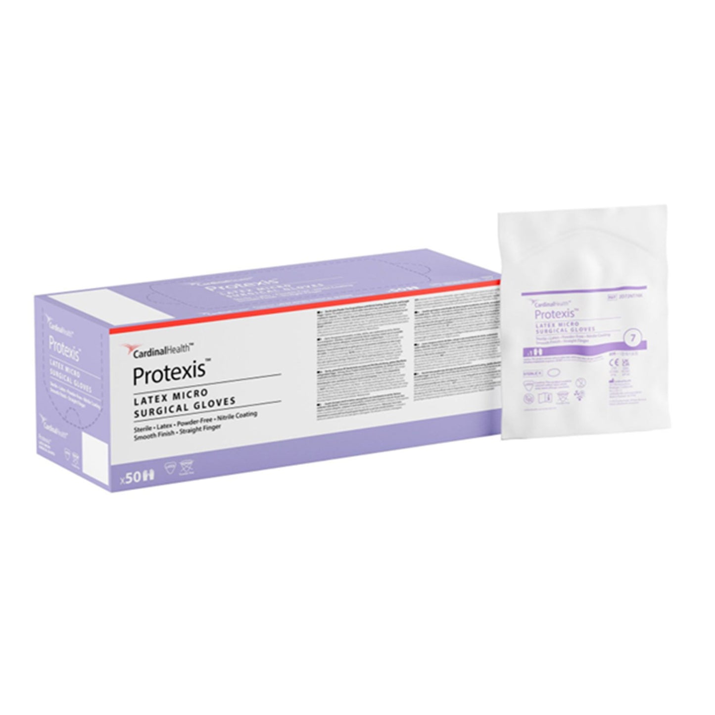 Sterile Protexis™ Latex Micro Latex Surgical Gloves, Light Brown