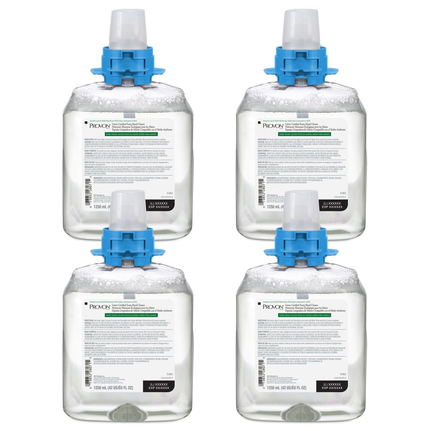 Provon® Green Certified Foam Hand Cleaner, Refill for FMX-12™ Dispenser