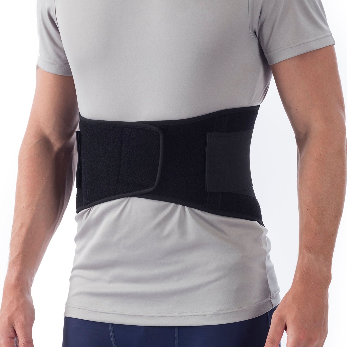 NYOrtho Deluxe Occupational Back Support Hook and Loop Closure 38 to 42 Inch Waist Circumference 9 Inch Back Height Adult