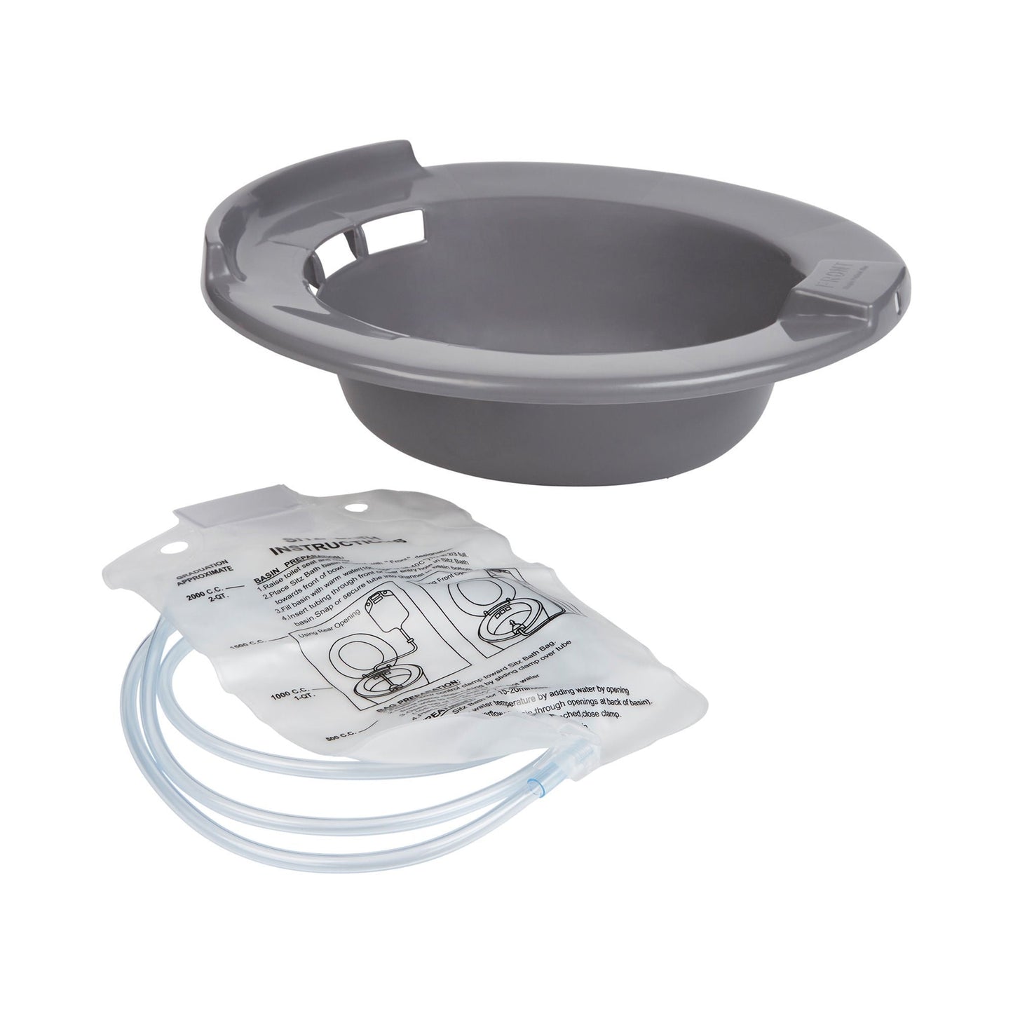 McKesson Round Sitz Bath, Bag