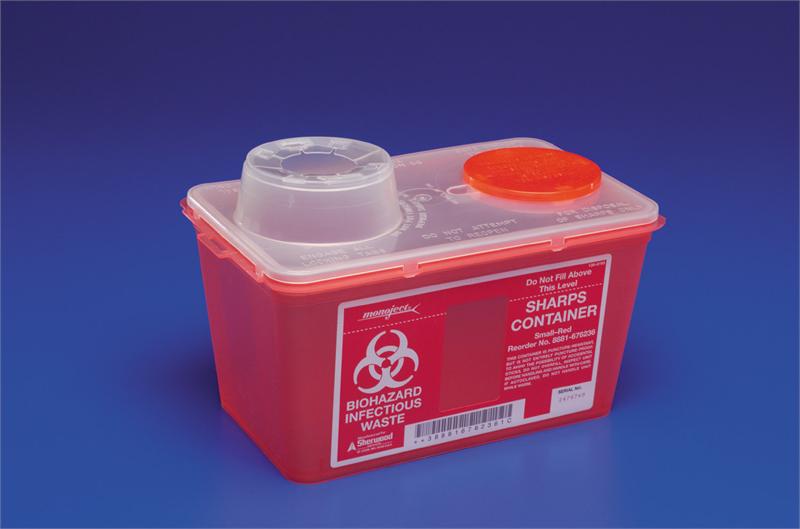 Monoject™ Multi-purpose Sharps Container, 3.5 Gallon