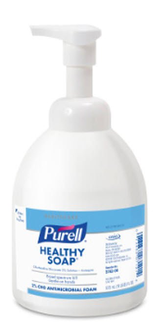Purell® Antimicrobial Foam Handwash w/ 2% Chlorhexidine Gluconate, Bottle