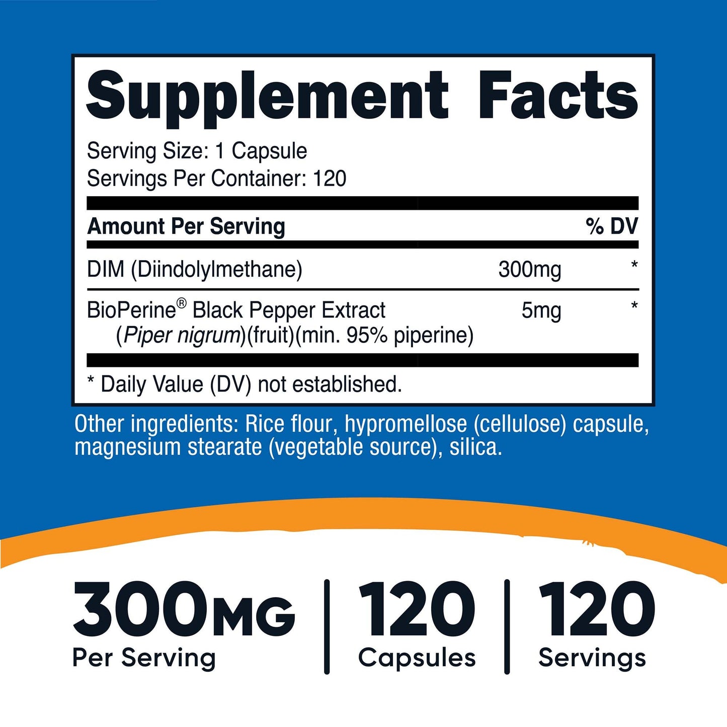 nutricost® Diindolylmethane (DIM) Dietary Supplement
