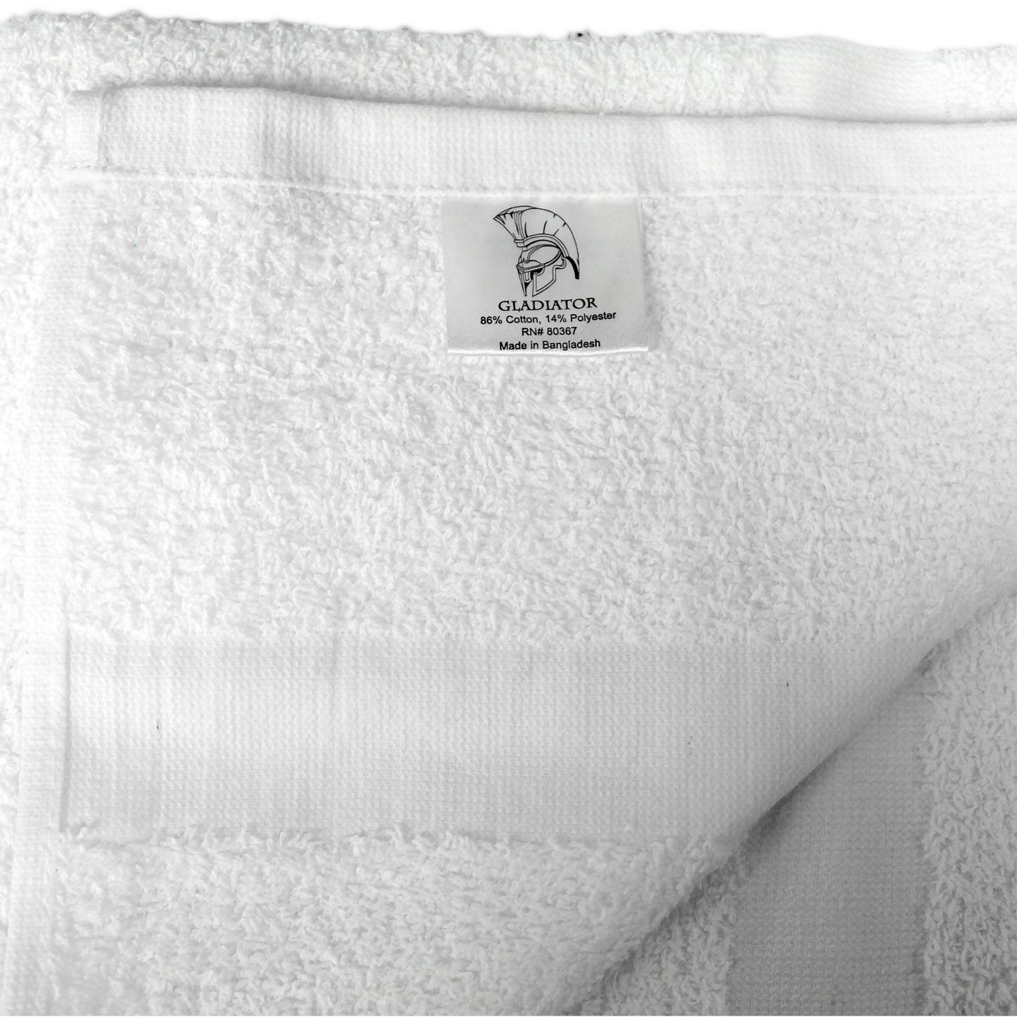 Royal Gold Foundations White Bath Towel