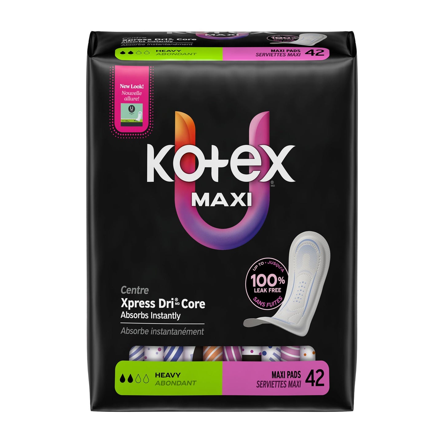 U by Kotex Feminine Pad Maxi Heavy Absorbency