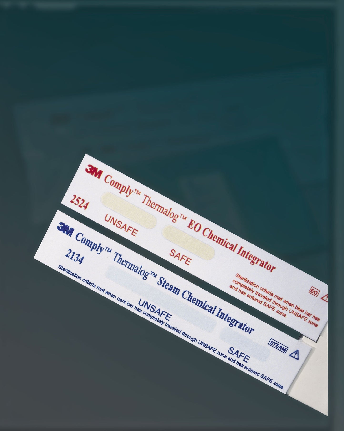 Comply Thermalog Sterilization Chemical Integrator Strip Steam Cycle Dependent Type 5