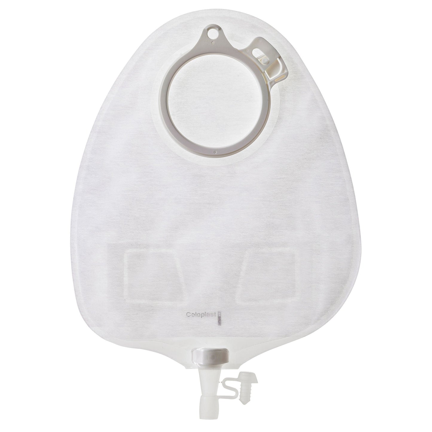 Assura® Two-Piece Transparent Urostomy Pouch, Red Match