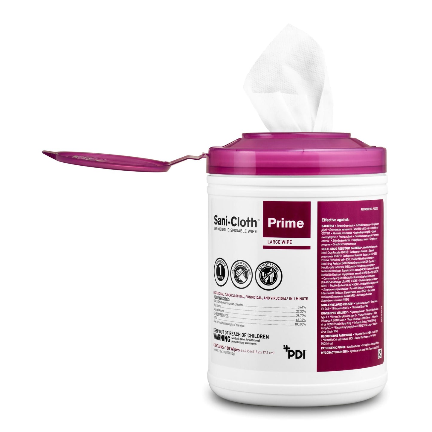Sani-Cloth® Prime Germicidal Disinfectant Wipes