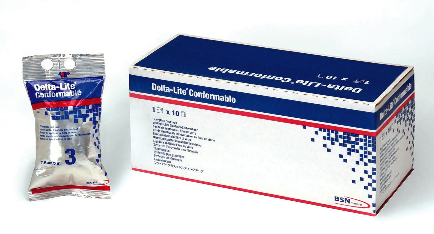 Delta-Lite Plus Cast Reinforcing Strips 4 X Fiberglass / Resin White