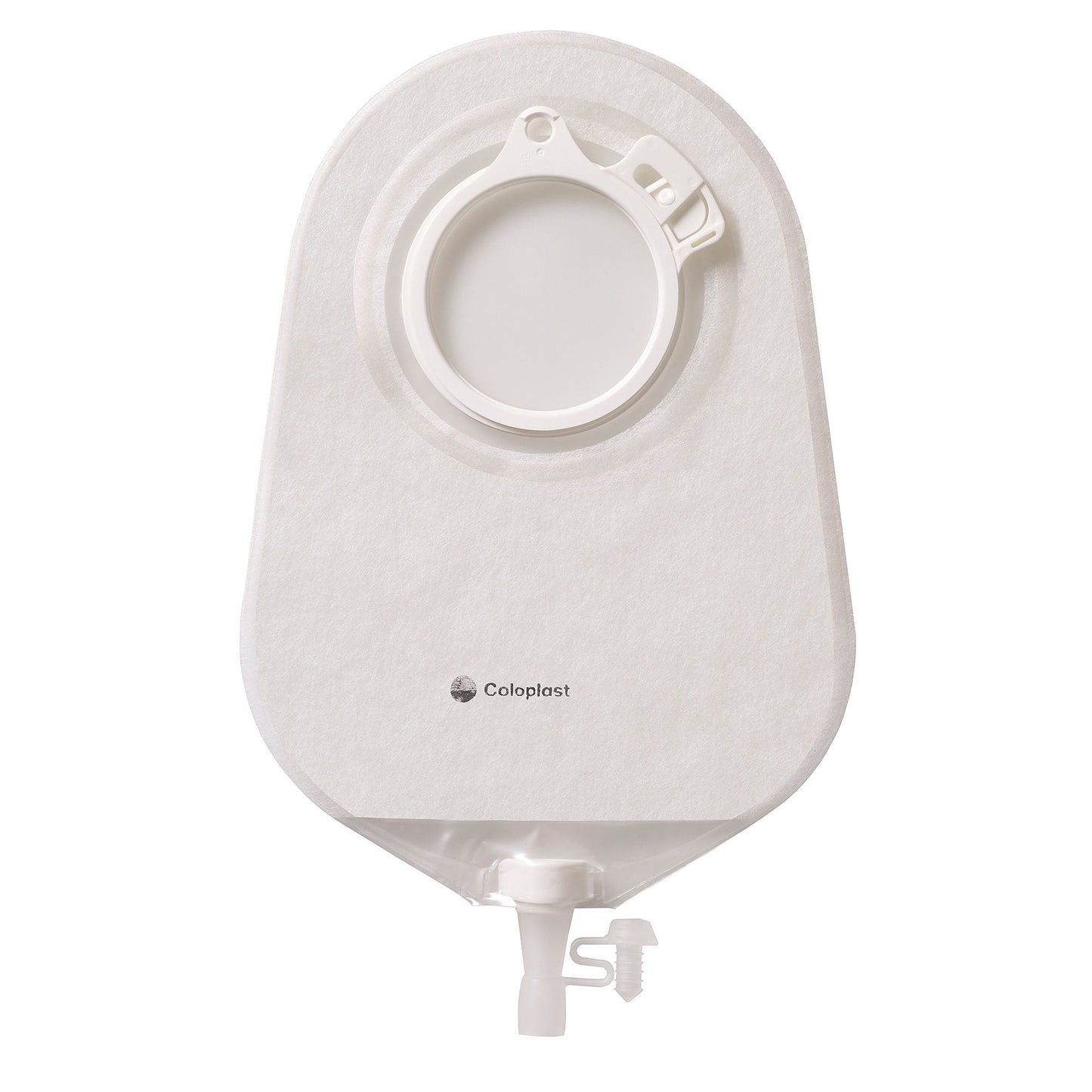 Assura® Two-Piece Transparent Urostomy Pouch, Pre-cut for Stoma, Blue Match