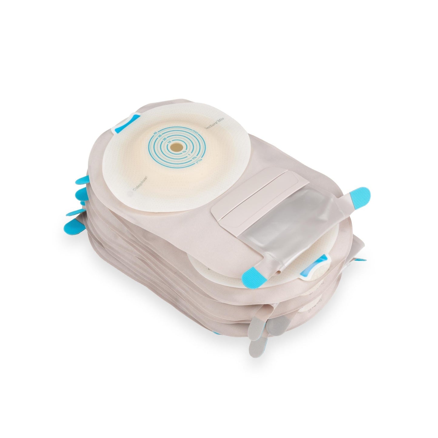 SenSura Mio Convex Ostomy Pouch One-Piece System Length, Maxi Deep Convex, Trim to Fit 3/8 t0 1-11/16 Inch Stoma Drainable