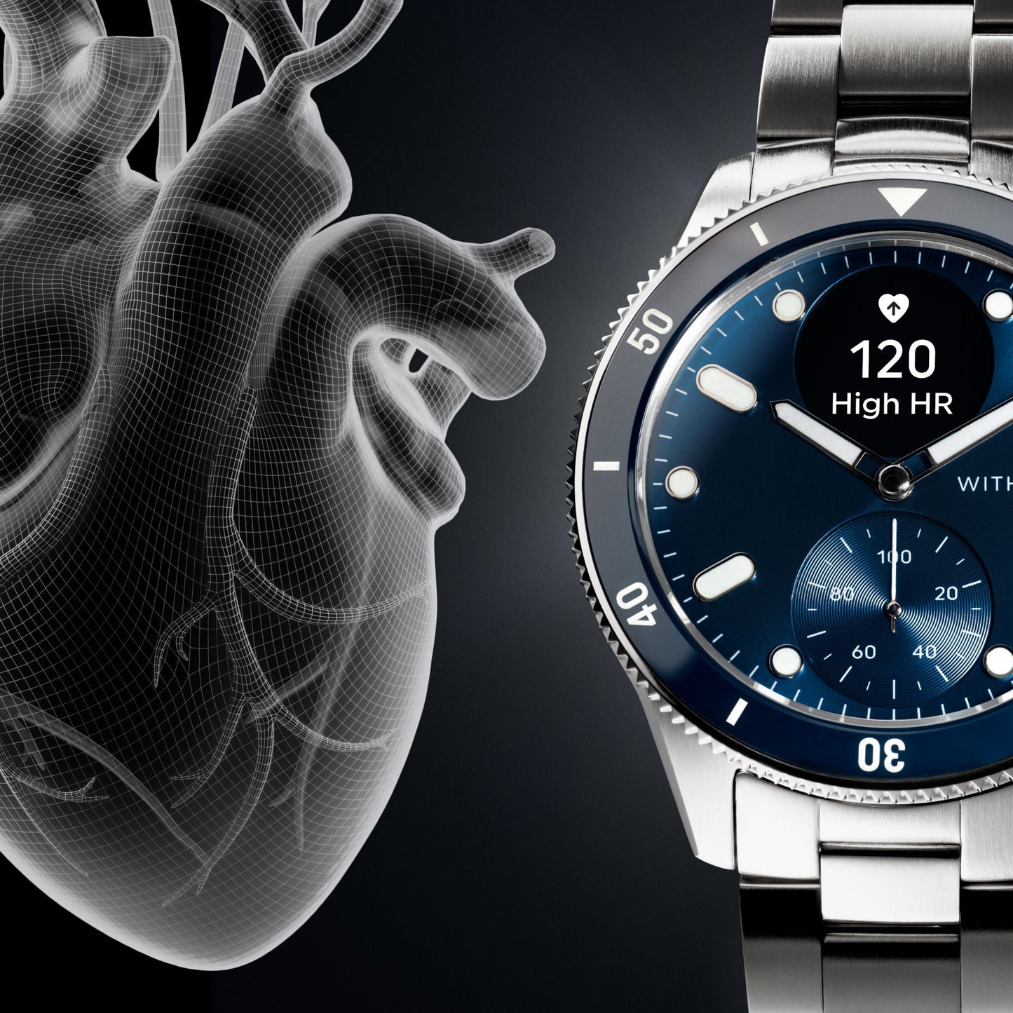 Withings ScanWatch Nova – Luxury Hybrid Smartwatch with Advanced Health Tracking