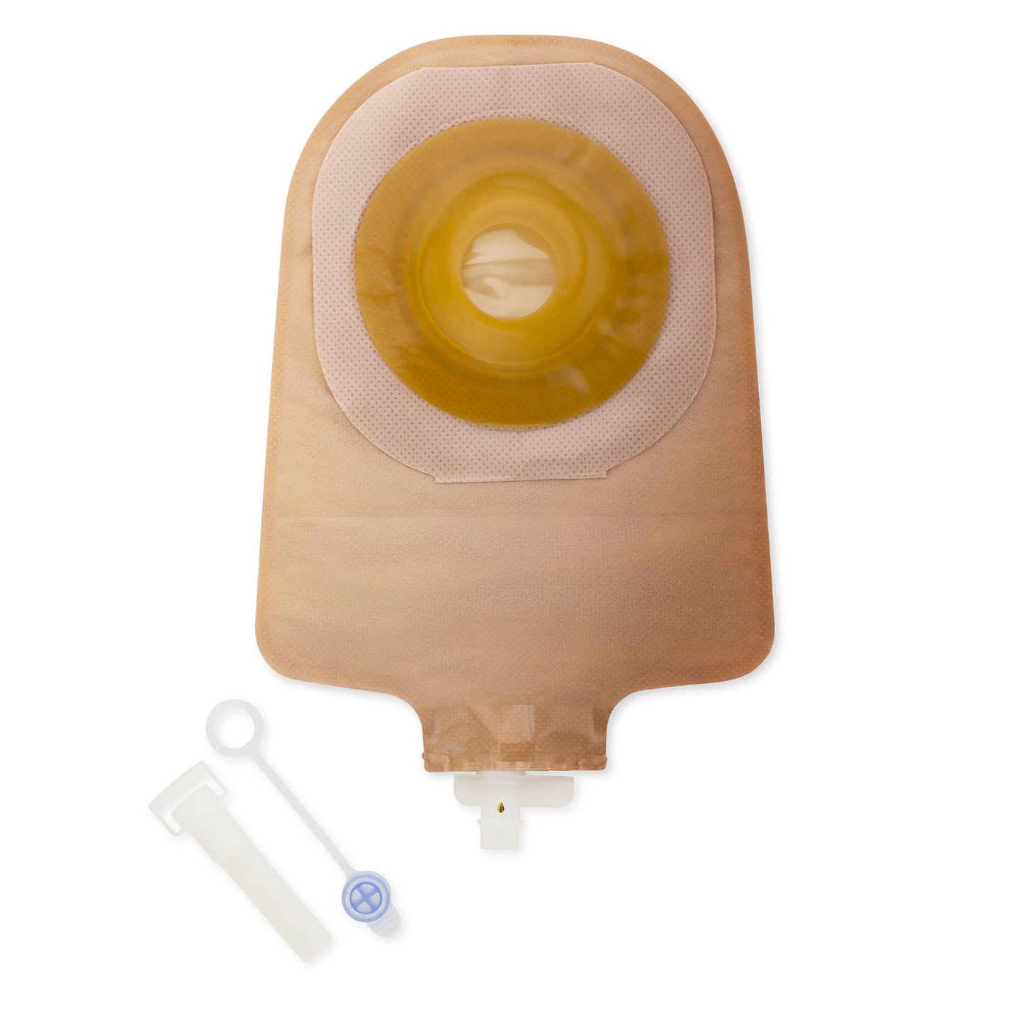 Premier™ One-Piece Beige Urostomy Pouch, Pre-cut to Fit Stomas