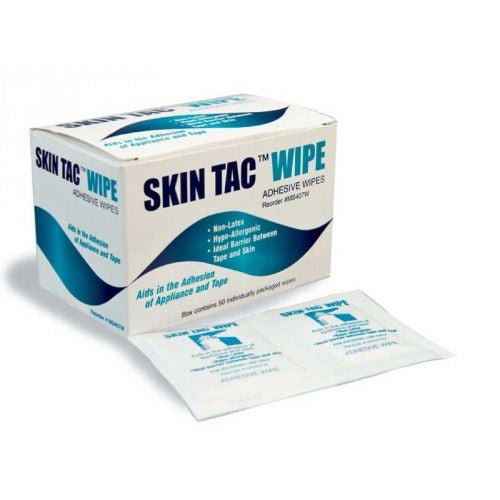 Skin Tac Skin Barrier Wipe 78 to 82% Strength Isopropyl Alcohol Individual Packet