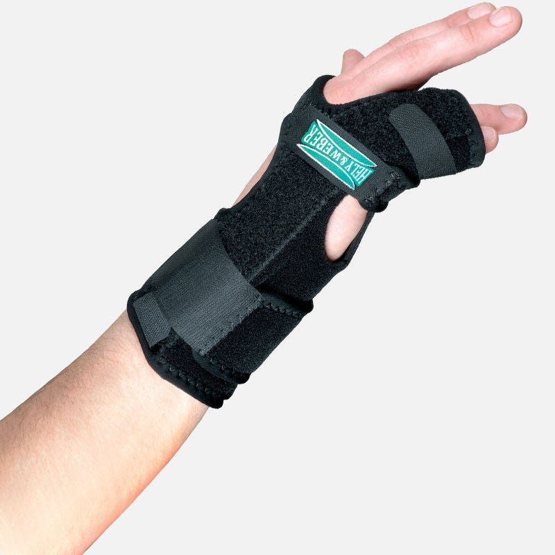 TKO Standard Hand / Finger Brace Neoprene / Nylon / UBL Right Hand Black