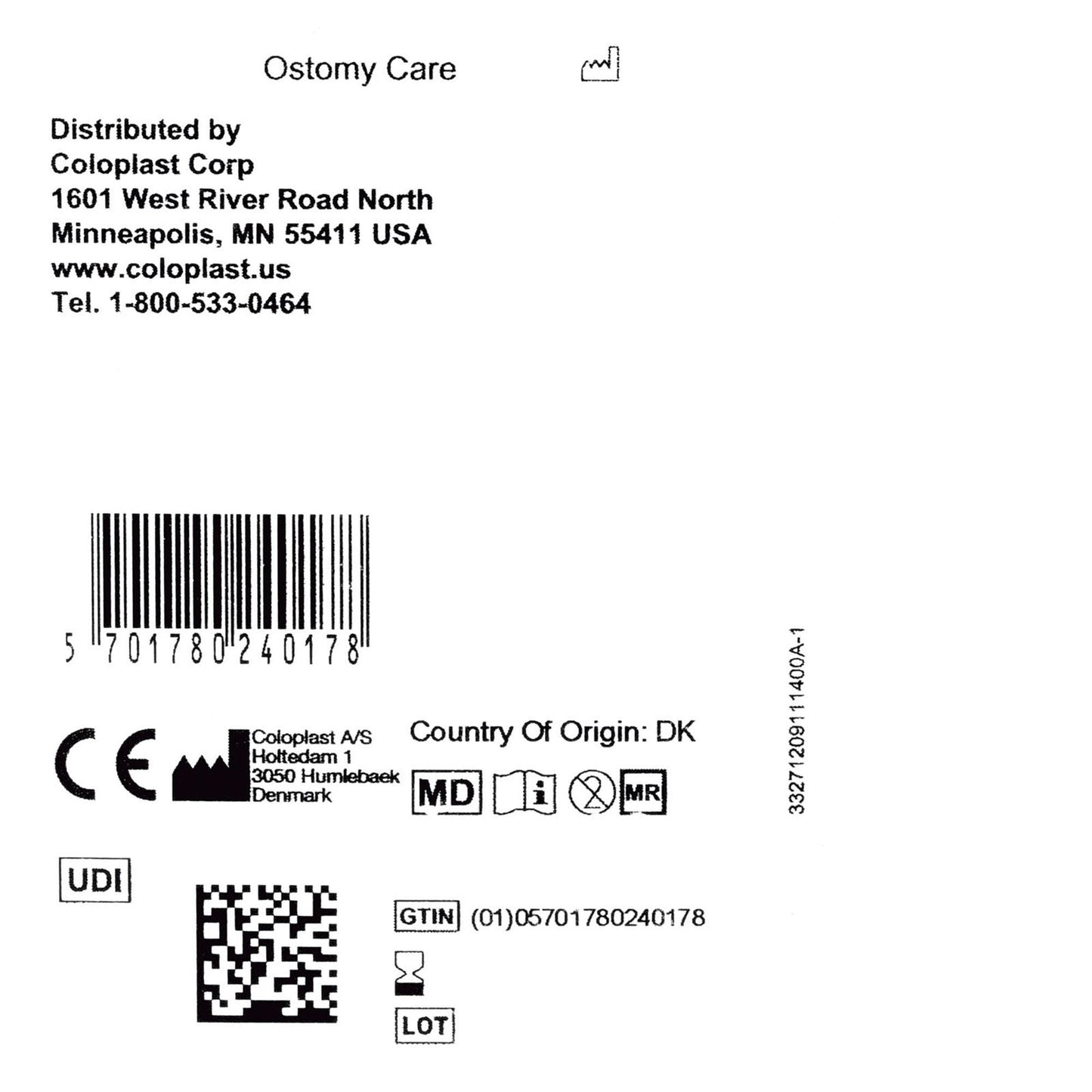 Brava Ostomy Seal Convex, Starter Hole (25mm) For Use with Ostomy Pouch