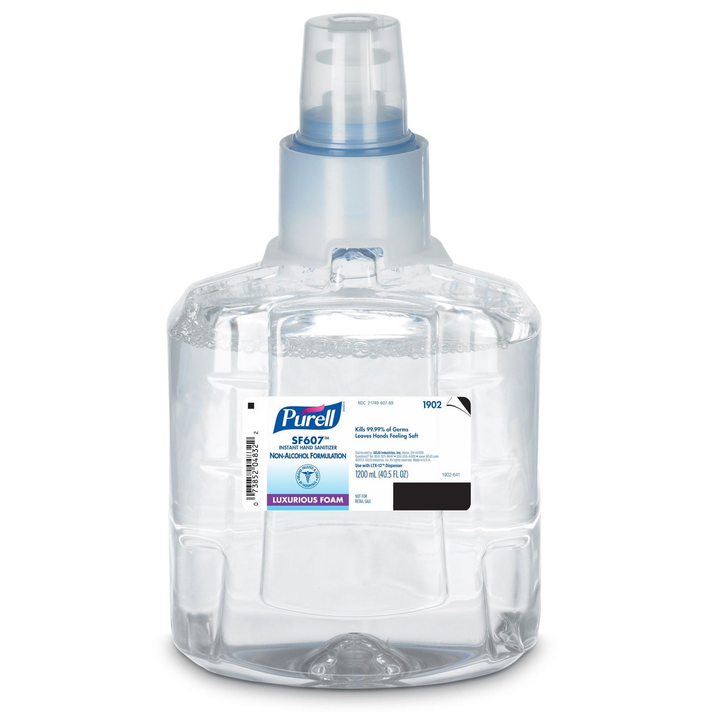 Purell® SF607™ BZK Hand Sanitizer Foam. Refill for LTX™ Dispensers