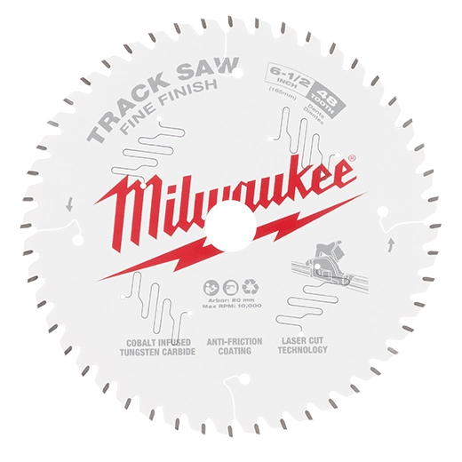 Milwaukee 6-1/2" 48T Fine Finish Track Saw Blade 48-40-0627