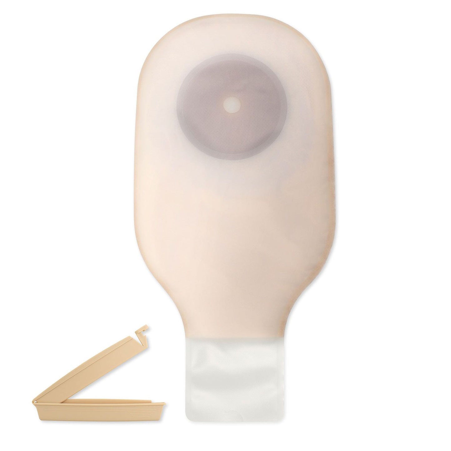 Premier™ Flextend™ 1-Piece Transparent Colostomy Pouch, Cut to fit up to