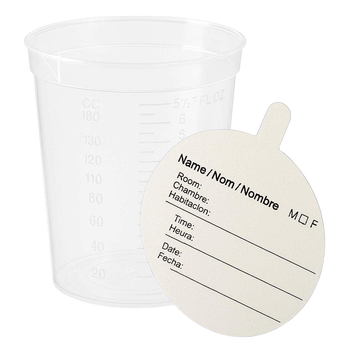 Globe Scientific Specimen Container with Pour Spout