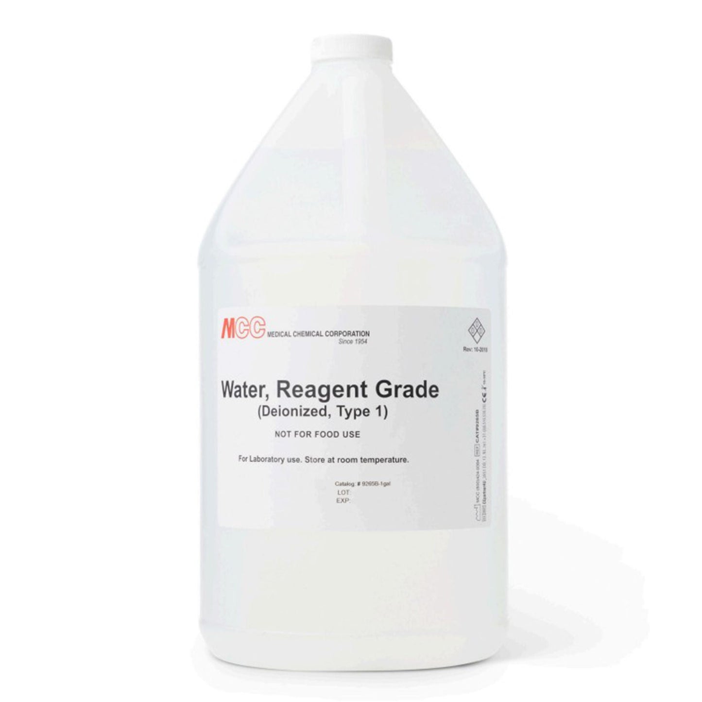 Medical Chemical Deionized Water, 1 gallon